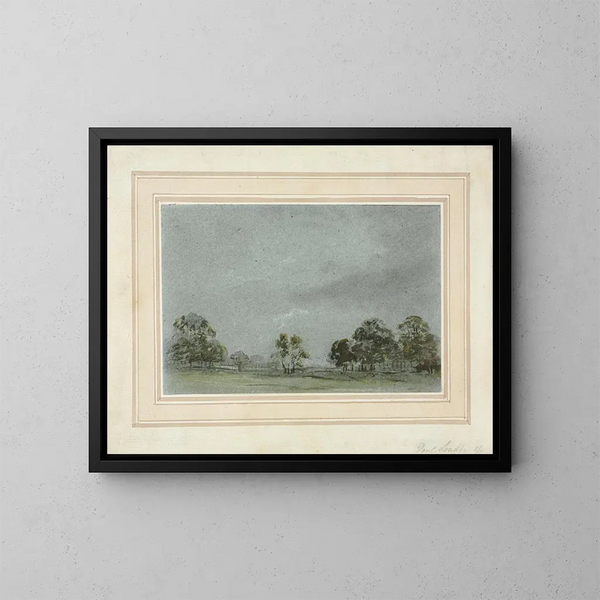 pejzażowy - Paul Sandby — oprawiony obraz na ścianie