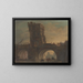 Stary most w Shrewsbury - Paul Sandby — oprawiony obraz na ścianie