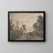 Le péage de Bayswater - Paul Sandby — oprawiony obraz na ścianie