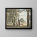 Hyde Park Powder Magazine - Paul Sandby — oprawiony obraz na ścianie
