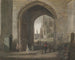 La porte de la tour au château de Windsor - Paul Sandby — widok dzieła