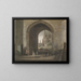 La porte de la tour au château de Windsor - Paul Sandby — oprawiony obraz na ścianie