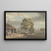 La cour à bois du Grand Parc de Windsor - Paul Sandby — oprawiony obraz na ścianie