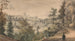 Widok zamku Richmond, Yorkshire - Paul Sandby — widok dzieła