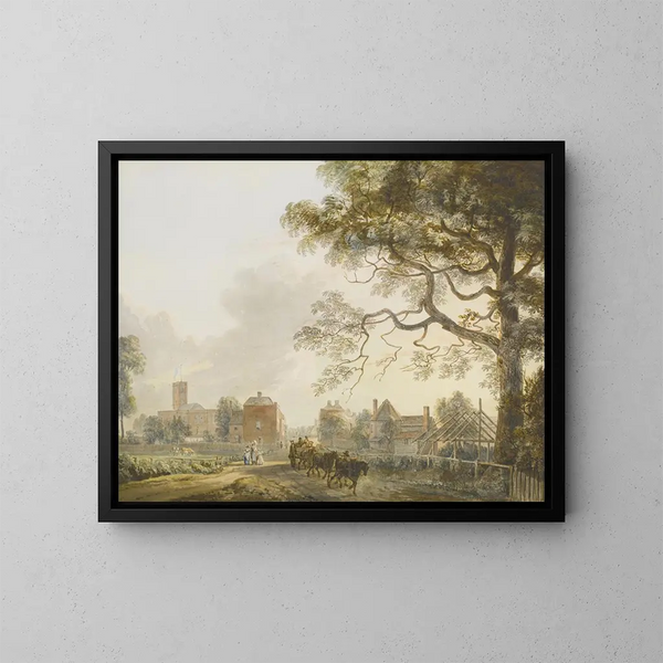 Woolwich - Paul Sandby — oprawiony obraz na ścianie