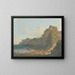 Shanklin Chine, wyspa Wight - Paul Sandby Munn — oprawiony obraz na ścianie