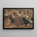Piste de danse bavaroise - Paul Schad-Rossa — oprawiony obraz na ścianie