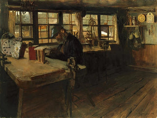 L'atelier des horlogers - Paul Segisser — widok dzieła