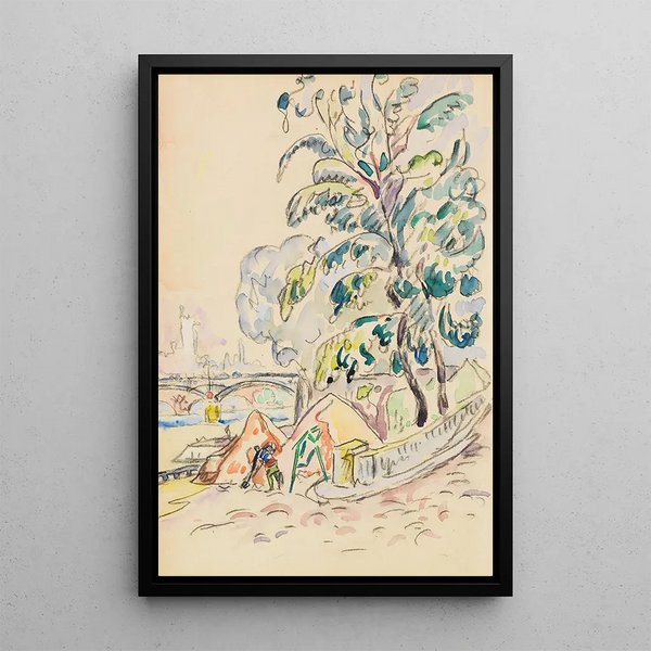 Paul Signac - An der Pariser Seine.webp
