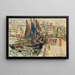 Audierne - Paul Signac — oprawiony obraz na ścianie