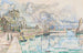 Barfleur, port - Paul Signac — widok dzieła