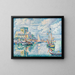 Barfleur - Paul Signac — oprawiony obraz na ścianie