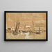 Bateaux Honfleur - Paul Signac — oprawiony obraz na ścianie