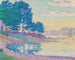 Calanque des Canoubiers, Pointe de Bamer, Saint-Tropez - Paul Signac — widok dzieła
