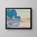 Calanque des Canoubiers, Pointe de Bamer, Saint-Tropez - Paul Signac — oprawiony obraz na ścianie