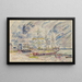 Cancale - Paul Signac — oprawiony obraz na ścianie
