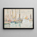 Groix - Paul Signac — oprawiony obraz na ścianie