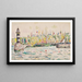 Groix le phare - Paul Signac — oprawiony obraz na ścianie