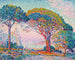 La Baie de Saint-Tropez - Paul Signac — widok dzieła