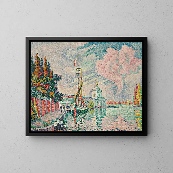 La Douane de Venise - Paul Signac — oprawiony obraz na ścianie
