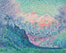 Les Diablerets, Loldenhorn et le Cabesson - Paul Signac — widok dzieła