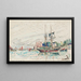 Loguivy - Paul Signac — oprawiony obraz na ścianie