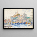 Marseille - Paul Signac — oprawiony obraz na ścianie