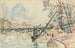 Paris, la Seine au pont des Arts - Paul Signac — widok dzieła