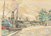 Paryż, Sekwana przy Moście Świętych-Paź - Paul Signac — widok dzieła