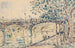 Paryż, Most sztuki - Paul Signac — widok dzieła