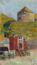 Port-en-Bessin La Vieille Tour - Paul Signac — widok dzieła