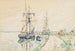 Rzeka Vannes - Paul Signac — widok dzieła