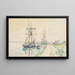 Rzeka Vannes - Paul Signac — oprawiony obraz na ścianie