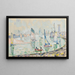 Saint-Gilles-Croix-de-Vie - Paul Signac — oprawiony obraz na ścianie