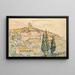 Saint-Paul - Paul Signac — oprawiony obraz na ścianie