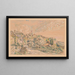 Saint-Paul-de-Vence - Paul Signac — oprawiony obraz na ścianie