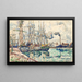 Saint-Servan - Paul Signac — oprawiony obraz na ścianie
