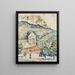 Sallanches La dent de Warens - Paul Signac — oprawiony obraz na ścianie