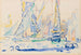 Saint-Tropez, tartany w porcie - Paul Signac — widok dzieła