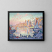 Port w Saint-Tropez - Paul Signac — oprawiony obraz na ścianie