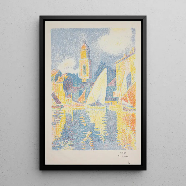Paul Signac - The Port of St Tropez.webp