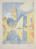Port w Saint-Tropez - Paul Signac — widok dzieła