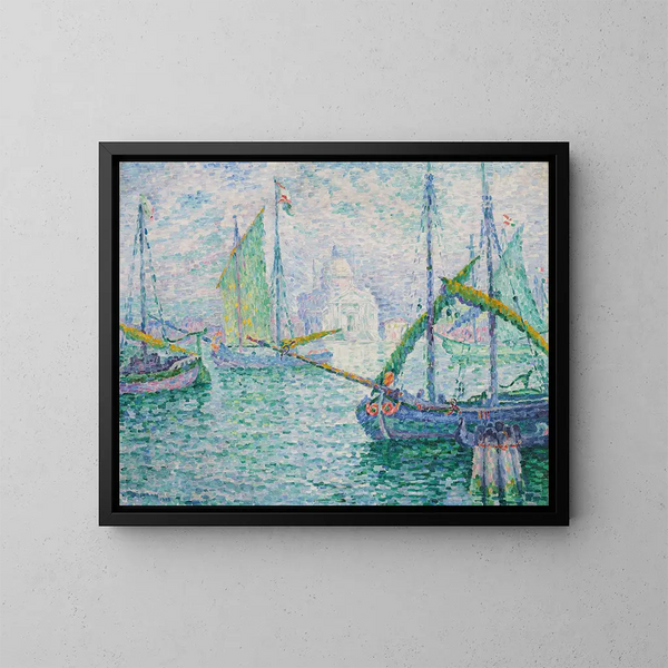 Wenecja, Odkupiciel - Paul Signac — oprawiony obraz na ścianie