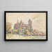 Viviers - Paul Signac — oprawiony obraz na ścianie