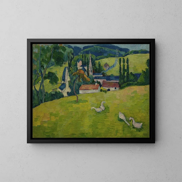 Pont-Aven, Le Pouldu - Paul Sérusier — oprawiony obraz na ścianie