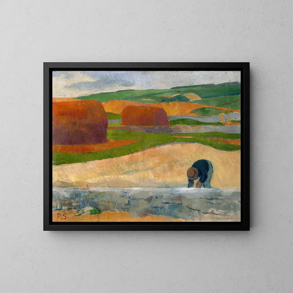 Ramasseur d'algues - Paul Sérusier — oprawiony obraz na ścianie