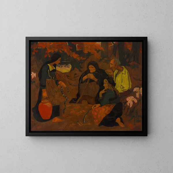 Les mangeurs de serpents - Paul Sérusier — oprawiony obraz na ścianie