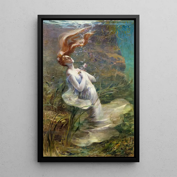 Ophelia - Paul Steck — oprawiony obraz na ścianie