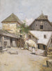 Gehöft in Spitz - Paul Unbereit — widok dzieła