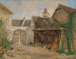 Paul Unbereit - Innenhof in der Wachau.webp
